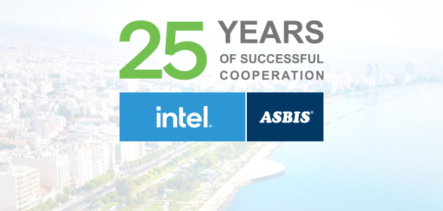 ASBIS și Intel sărbătoresc 25 de ani de parteneriat