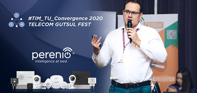 Perenio IoT a vorbit despre beneficiile colaborării pentru operatorii de telefonie mobilă la Convergence # TIM-TU 2020